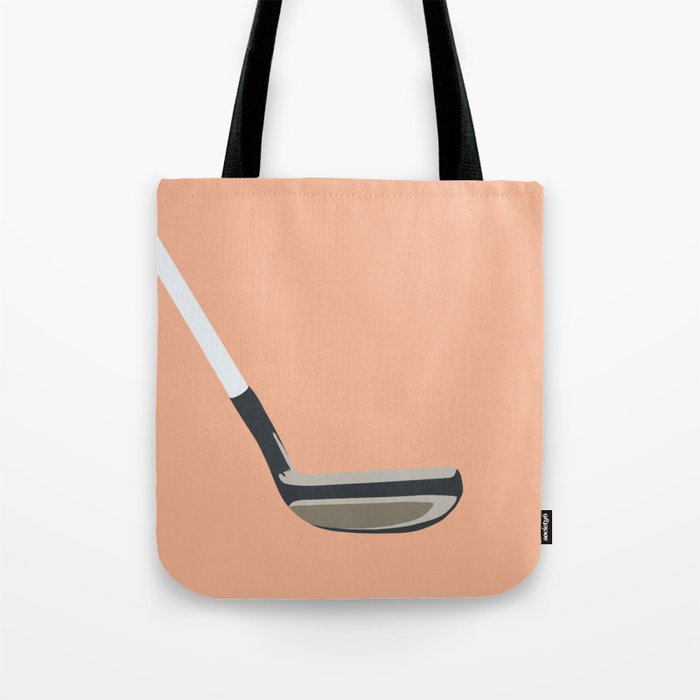 Golf Orange Tote Bag Gallery Image 1
