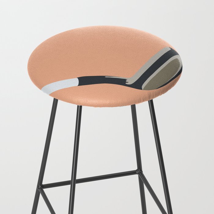 Golf Orange Stool Gallery Image 2