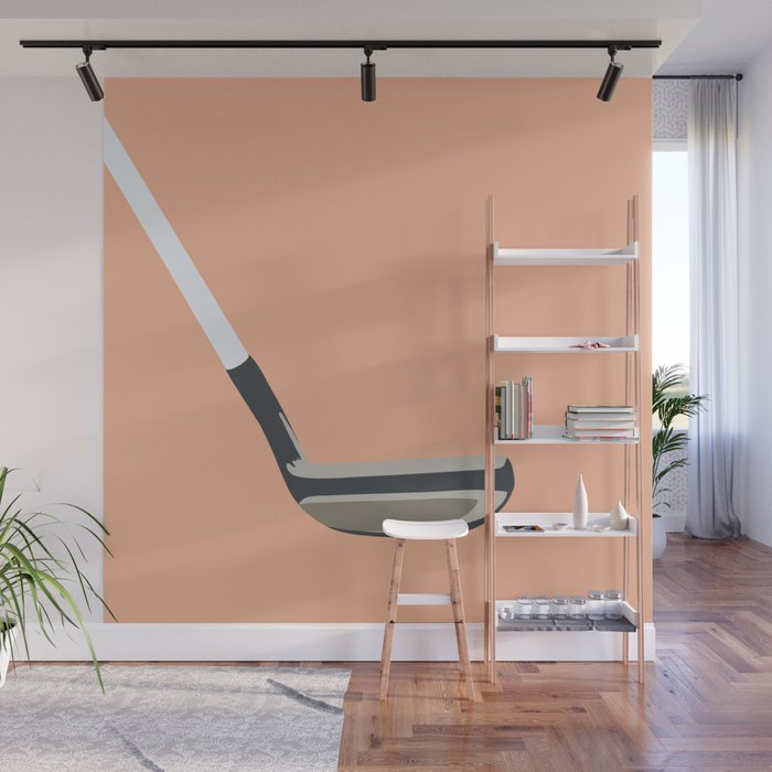 Golf Orange Wall Mural Gallery Image 1