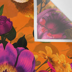 Vintage & Shabby Chic - Midnight Tropical Garden Wall Tapestry Gallery Image 3