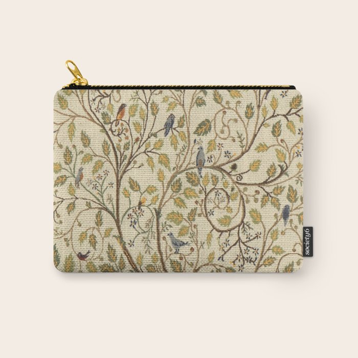 William Morris Antique Tree of Life Carry All Pouch Gallery Image 1