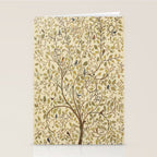 William Morris Antique Tree of Life Stationery Card Gallery Image 2