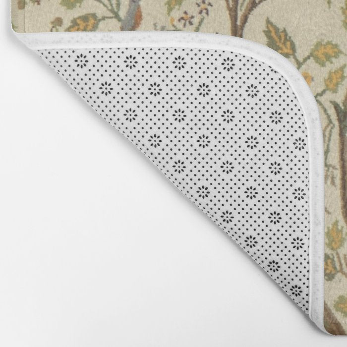 William Morris Antique Tree of Life Bath Mat Gallery Image 2
