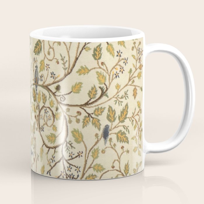William Morris Antique Tree of Life Coffee Mug Gallery Image 1