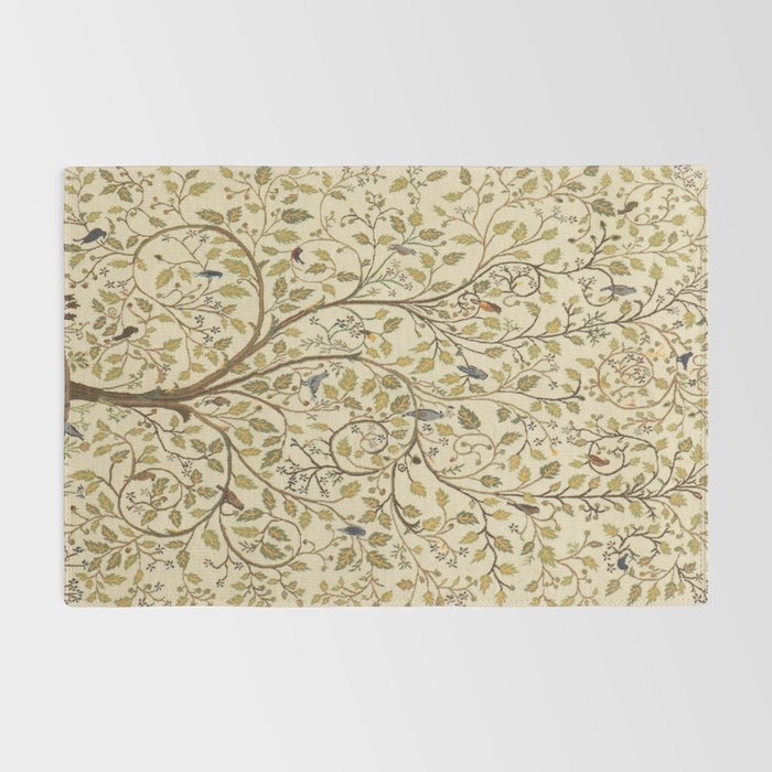 William Morris Antique Tree of Life Rug Gallery Image 2
