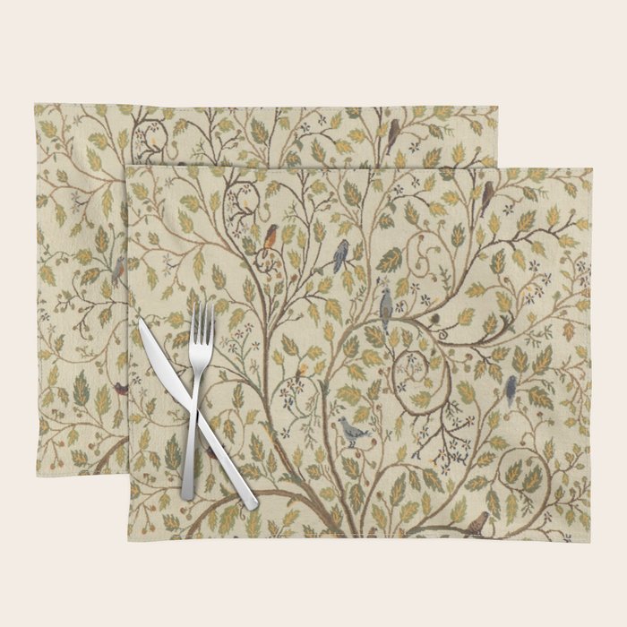 William Morris Antique Tree of Life Placemat Gallery Image 1