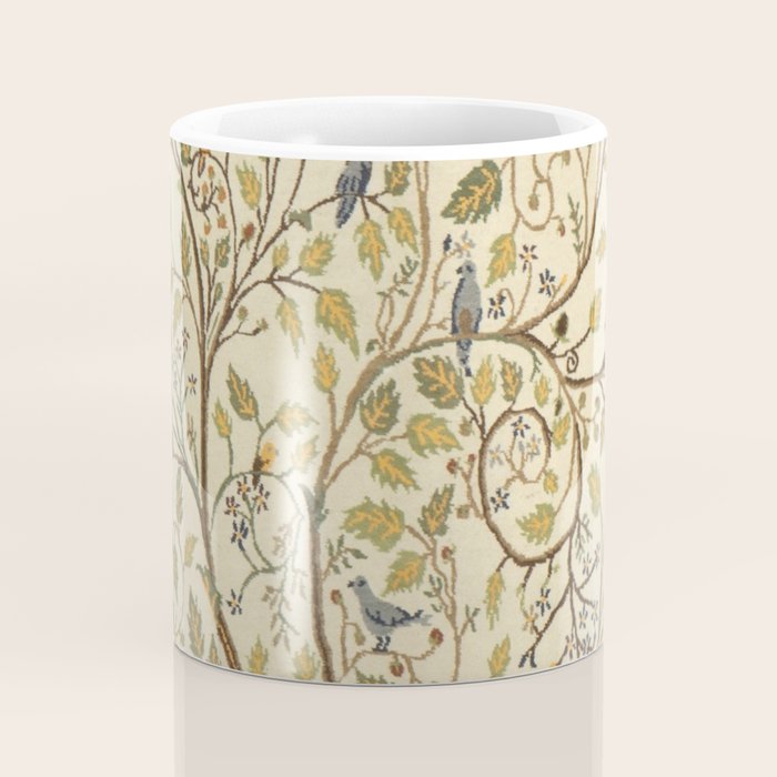 William Morris Antique Tree of Life Coffee Mug Gallery Image 4