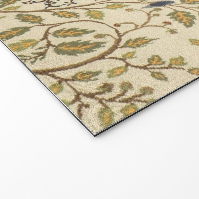 William Morris Antique Tree of Life Welcome Mat Gallery Image 2