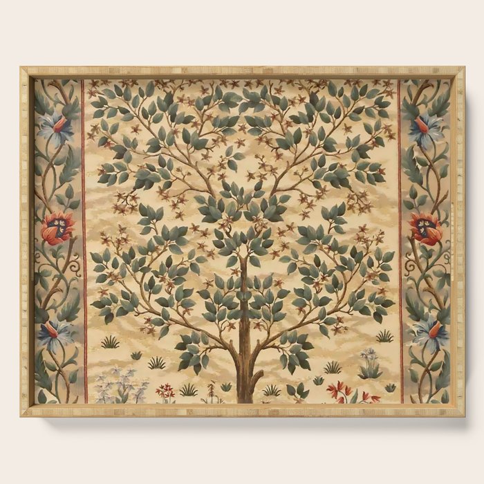 William Morris "Tree of life" 3. Serving Tray Gallery Image 1