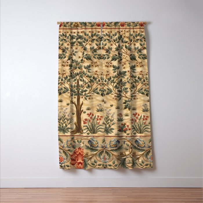 William Morris "Tree of life" 3. Window Curtain Gallery Image 3