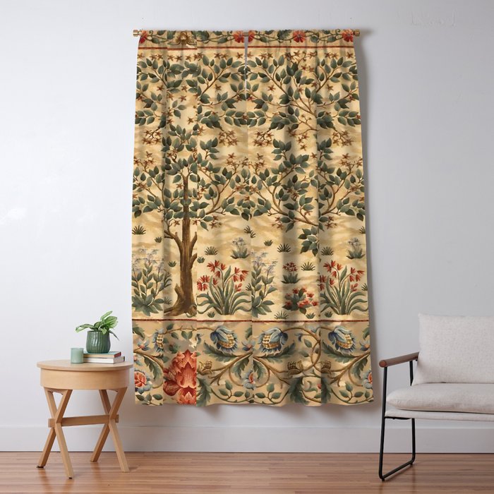 William Morris "Tree of life" 3. Window Curtain Gallery Image 5