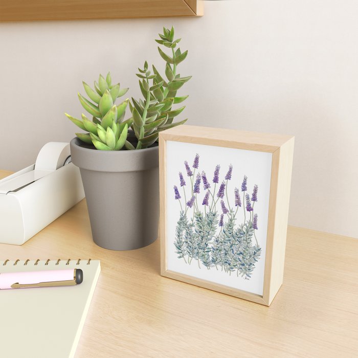 Lavender, Illustration Mini Art Print Gallery Image 2