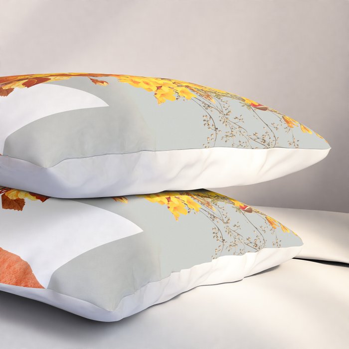 I Saw You Flower in the reflection of my Soul Pillow Sham Gallery Image 3