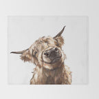Highland Cow Throw Blanket Gallery Image 2