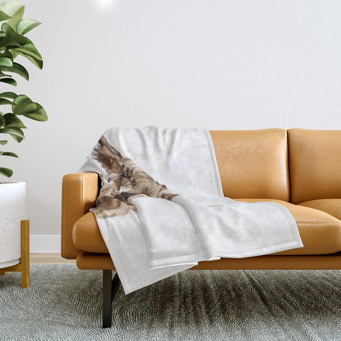 Highland Cow Throw Blanket Gallery Image 1