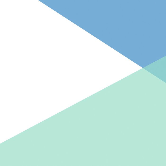 Geometrics - seafoam & blue concrete Coffee Mug Gallery Image 2