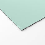Geometrics - seafoam & blue concrete Welcome Mat Gallery Image 2