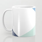 Geometrics - seafoam & blue concrete Coffee Mug Gallery Image 3
