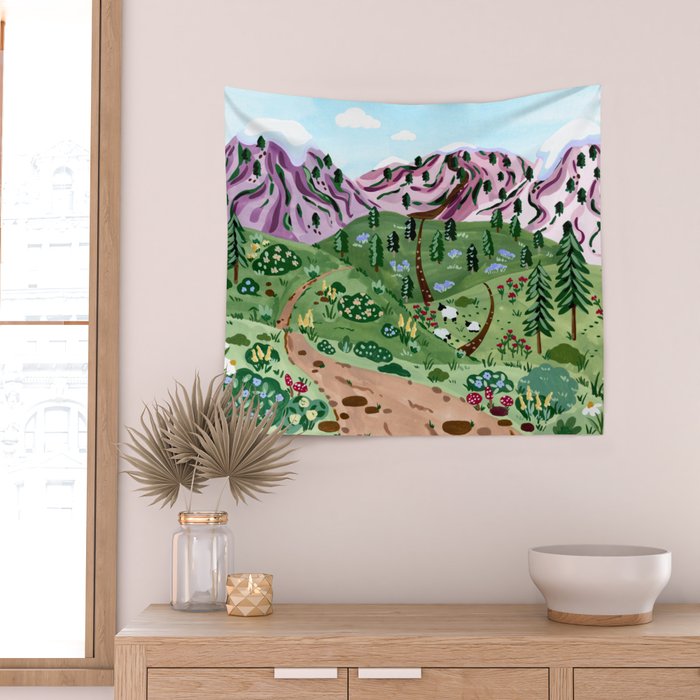 New Zealand Wall Tapestry Gallery Image 2