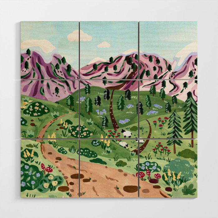 New Zealand Wood Wall Art Gallery Image 1