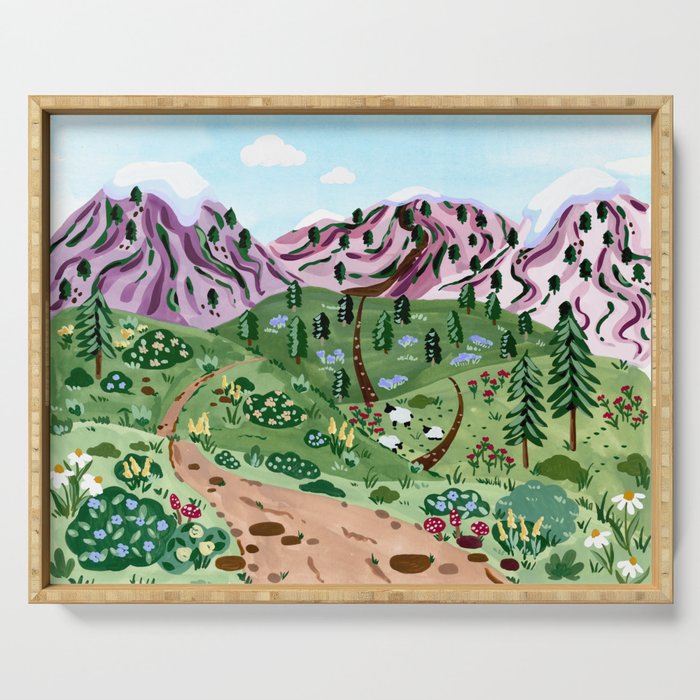 New Zealand Serving Tray Gallery Image 1