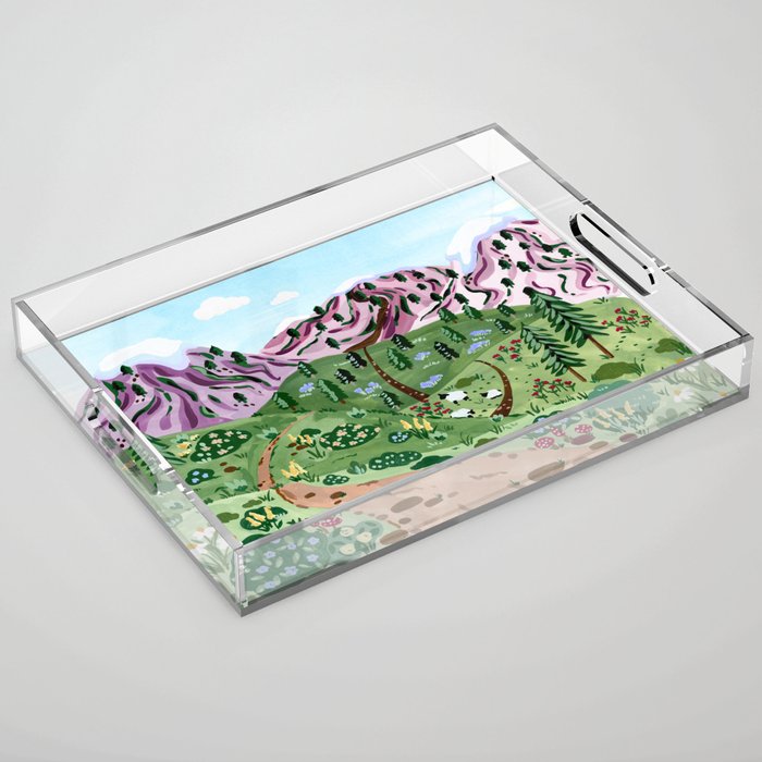 New Zealand Acrylic Tray Gallery Image 1