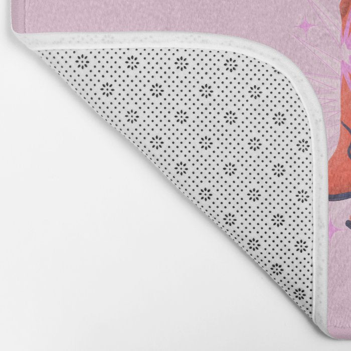 YEEE HAW Cowgirl Boots Bath Mat Gallery Image 2