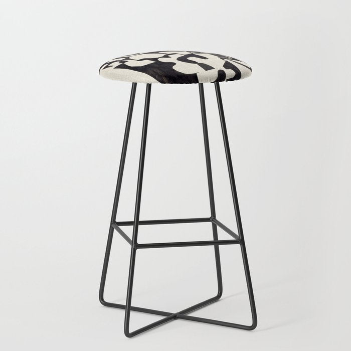 Ink Labyrinth Stool Gallery Image 1