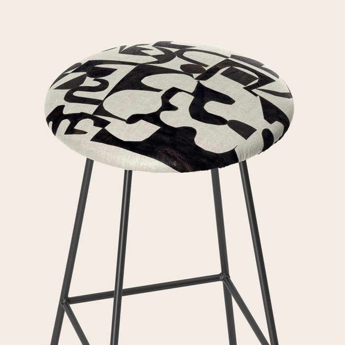 Ink Labyrinth Stool Gallery Image 2