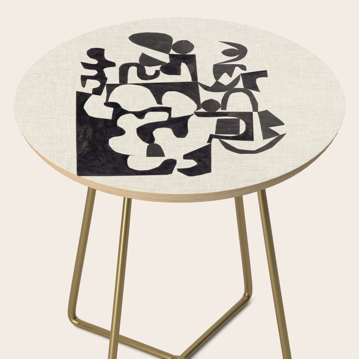 Ink Labyrinth Side Table Gallery Image 2
