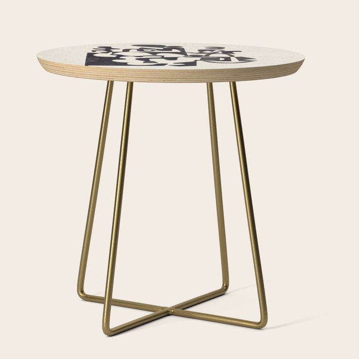 Ink Labyrinth Side Table Gallery Image 1