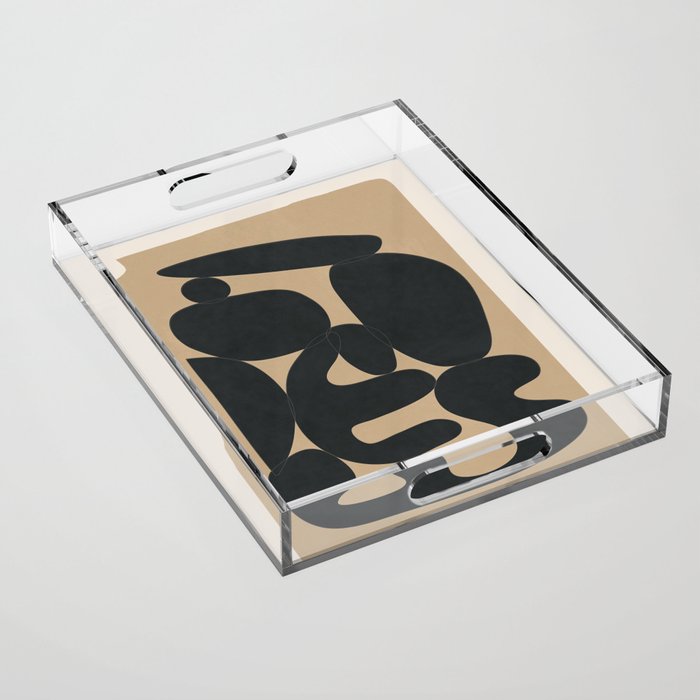 Modern Abstract Art 29 Acrylic Tray Gallery Image 1