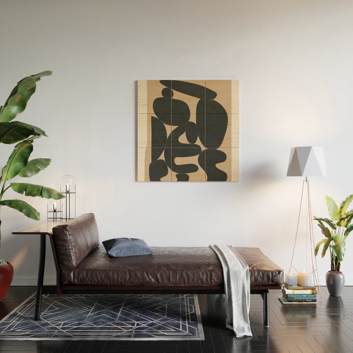 Modern Abstract Art 29 Wood Wall Art Gallery Image 2