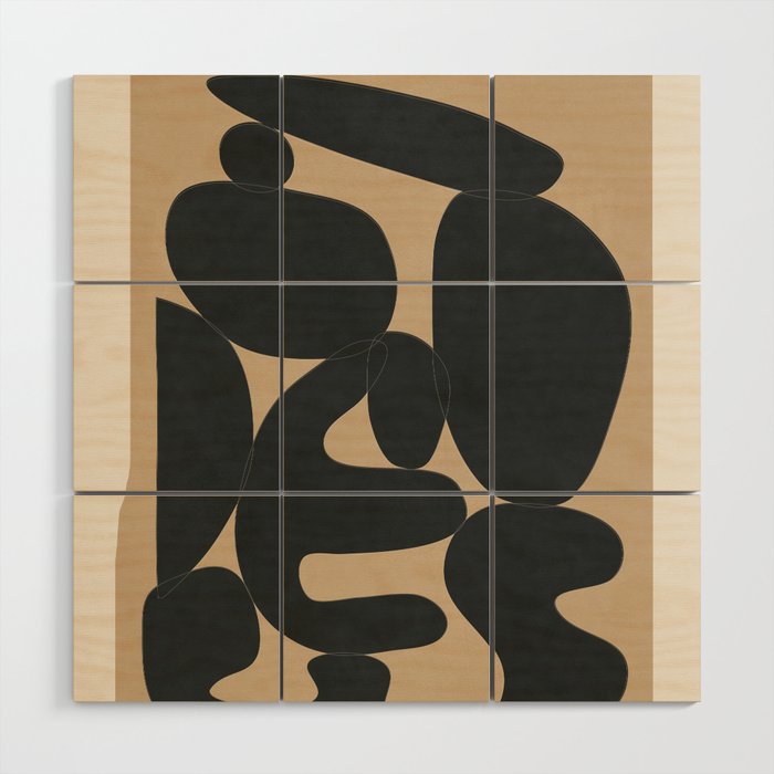 Modern Abstract Art 29 Wood Wall Art Gallery Image 1