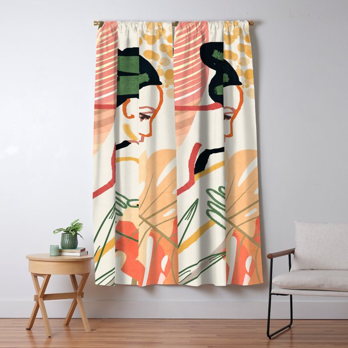 Colorful Garden III Window Curtain Gallery Image 5