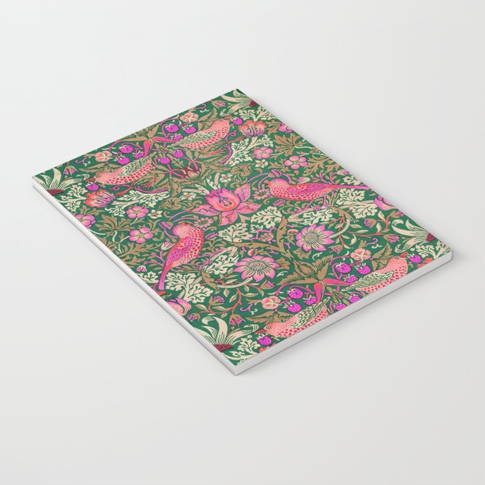 William Morris "Strawberry Thief" 7. Notebook Gallery Image 3