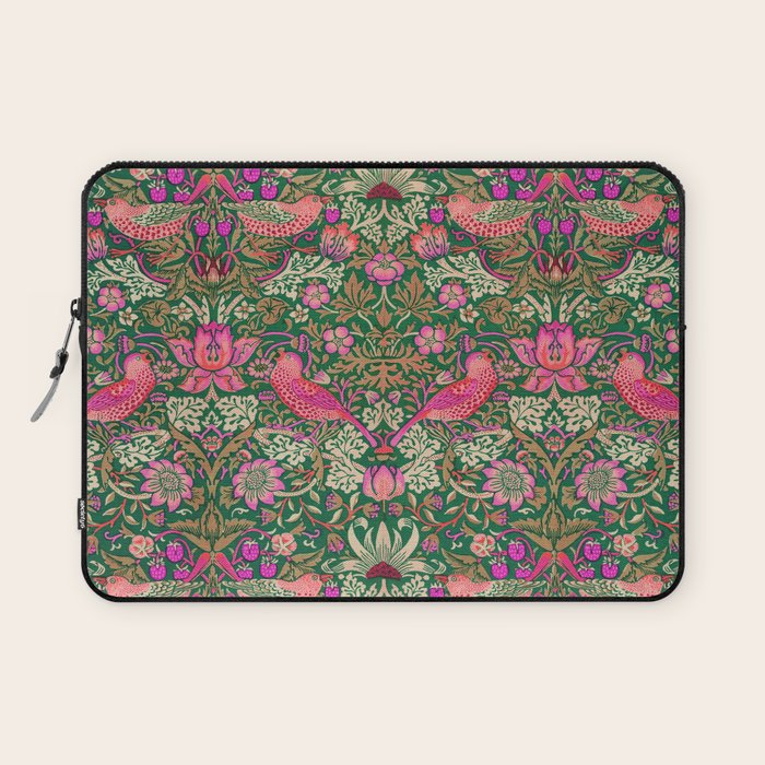 William Morris "Strawberry Thief" 7. Laptop Sleeve Gallery Image 1
