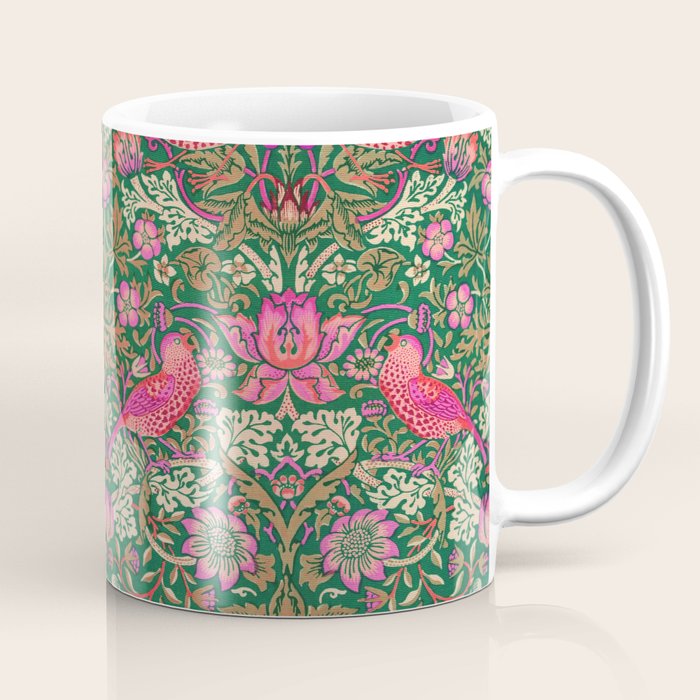 William Morris "Strawberry Thief" 7. Coffee Mug Gallery Image 1