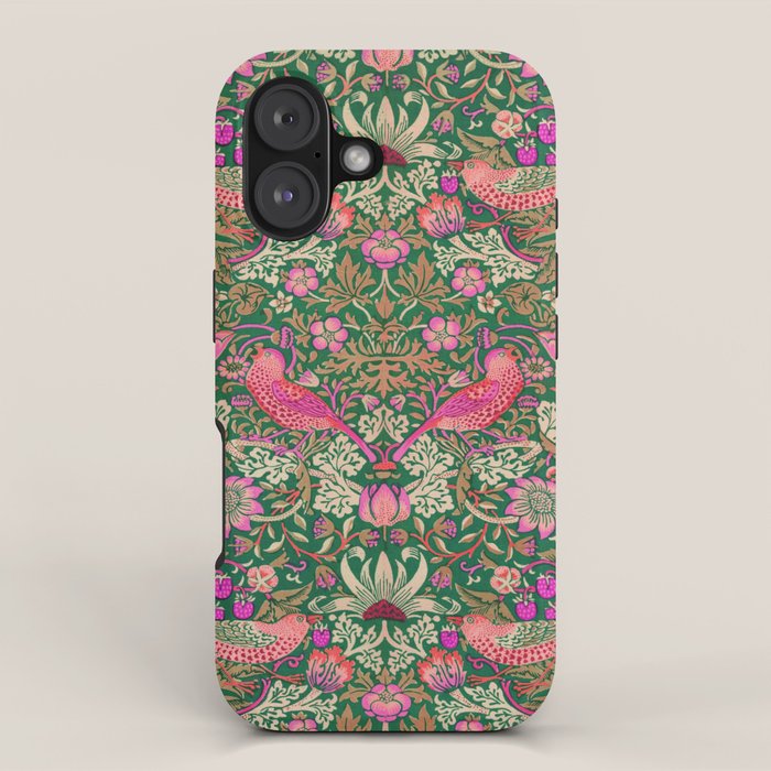 William Morris "Strawberry Thief" 7. iPhone Case Gallery Image 1