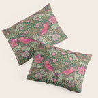 William Morris "Strawberry Thief" 7. Pillow Sham Gallery Image 3