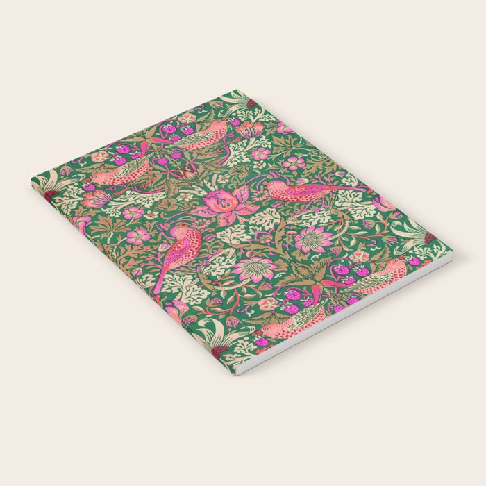 William Morris "Strawberry Thief" 7. Notebook Gallery Image 2