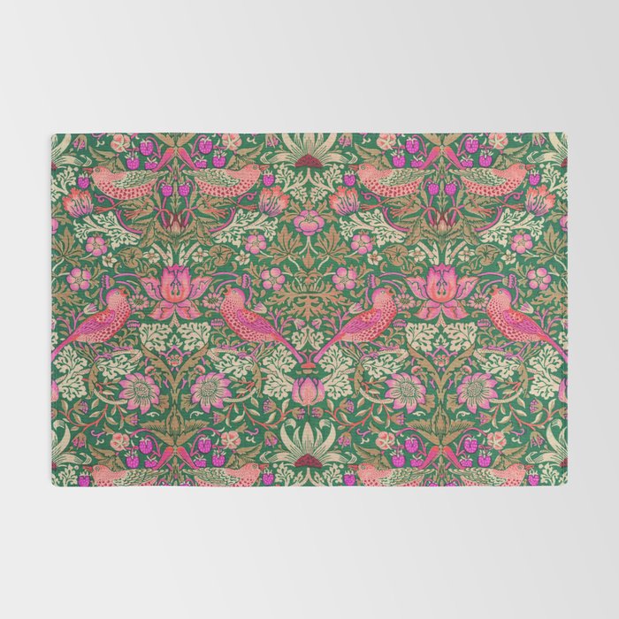 William Morris "Strawberry Thief" 7. Rug Gallery Image 2