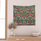 William Morris "Strawberry Thief" 7. Wall Tapestry Gallery Image 2
