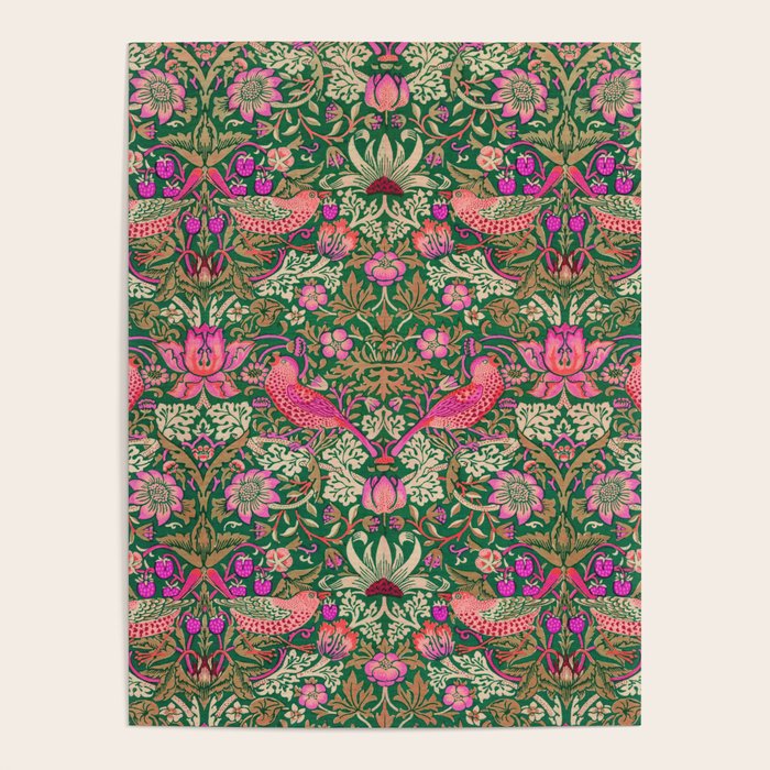 William Morris "Strawberry Thief" 7. Poster Gallery Image 4