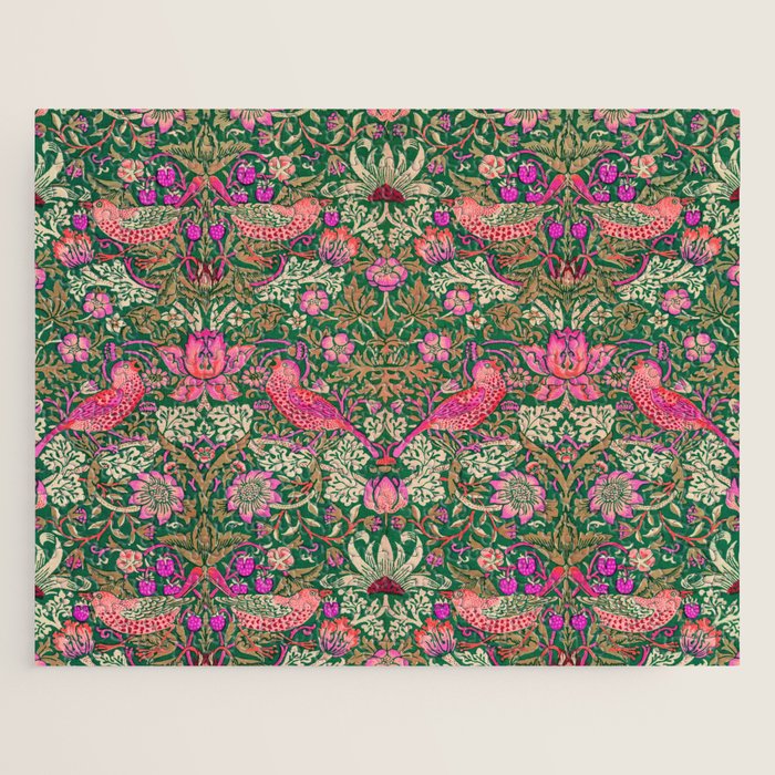 William Morris "Strawberry Thief" 7. Jigsaw Puzzle Gallery Image 1