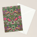 William Morris "Strawberry Thief" 7. Stationery Card Gallery Image 2