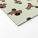 Olympic Lifting Dachshund Welcome Mat Gallery Image 2