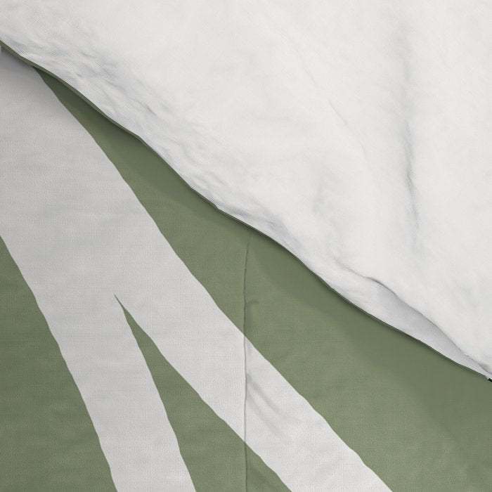 Daisy chain - sage Comforter Gallery Image 4