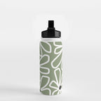 Daisy chain - sage Water Bottle Gallery Image 2