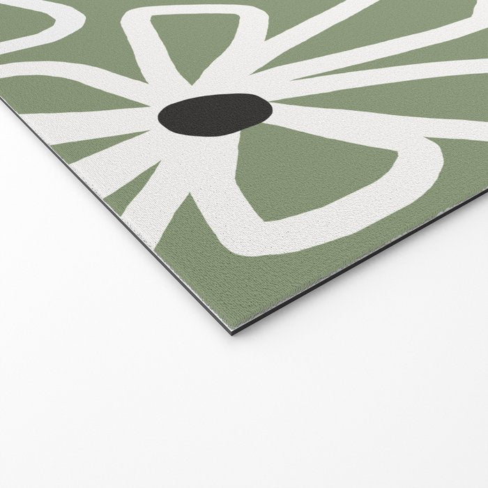 Daisy chain - sage Welcome Mat Gallery Image 2
